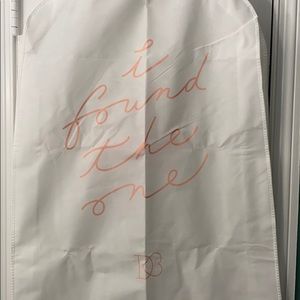 Wedding dress garment bag